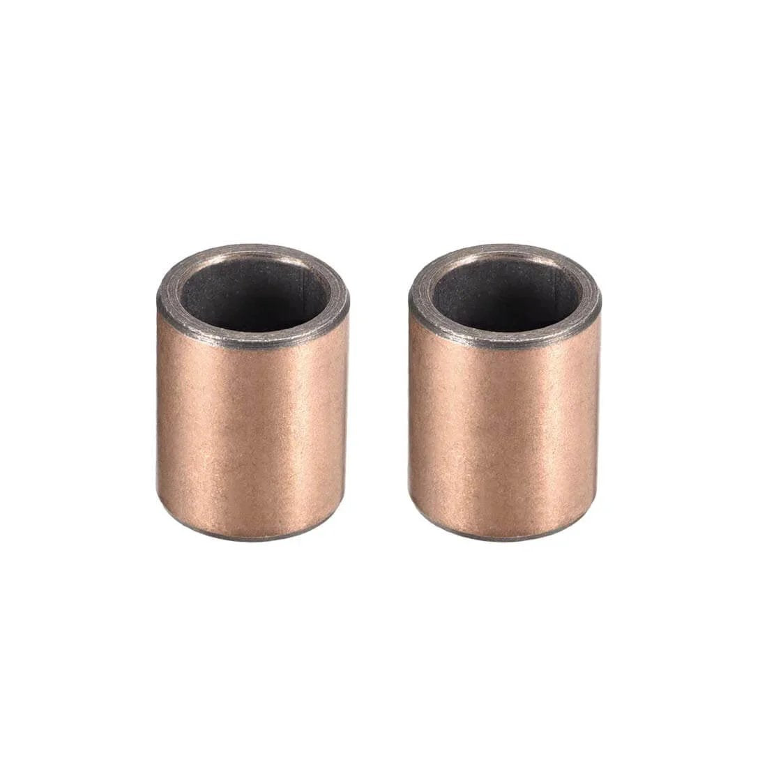 12mm Bore Sleeve Bearing 16mm Outer Diameter 20mm Length Oilless Wrapped Plain Bushings Pack Of 2 for low friction sliding motion