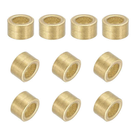 20 Piece Sleeve Bearings Set With 5 Millimeter Bore, 8 Millimeter Outer Diameter, 5 Millimeter Length, Self Lubricating Sintered Bronze Bushings For Low Friction In Mechanical Projects And DIY Gear Assemblies