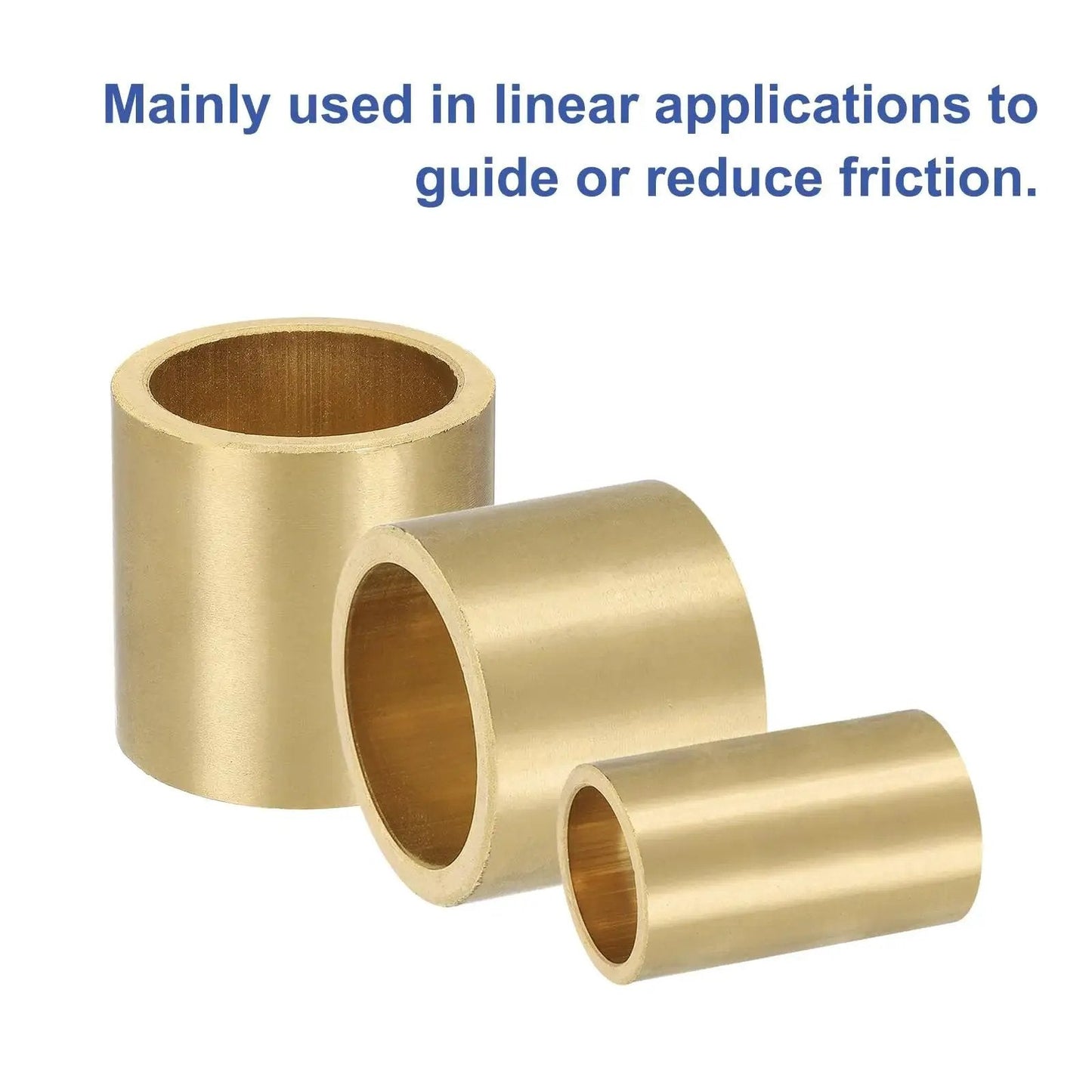 Set Of 30 Sleeve Bearings 4mm Bore 8mm OD 5mm Length Self Lubricating Sintered Bronze Bushings in various sizes