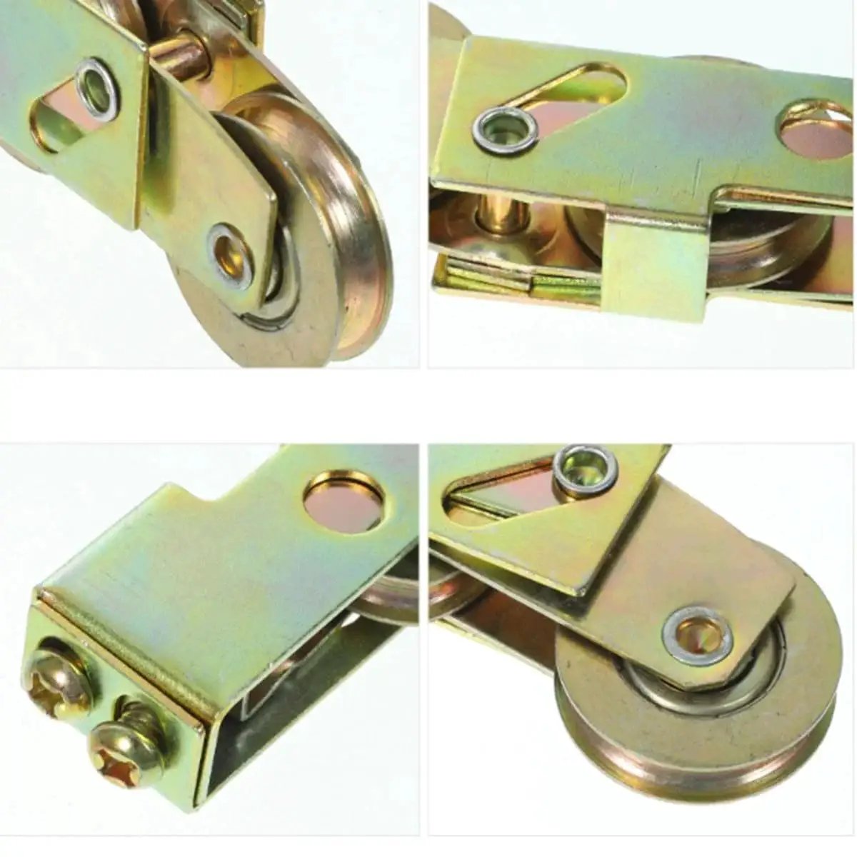 1-1/4 Inch Sliding Door Rollers Replacement Set for patio doors, glass doors; includes durable carbon steel, smooth bearings, 2 rollers.