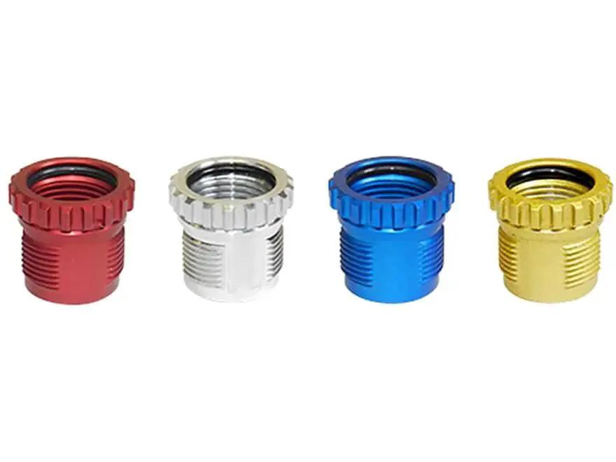 Smart Lock Breech Lock Bushings 4 Pack For Quick Die Changes On Reloading Presses With Easy Grip Splined Drive Surface