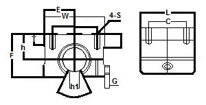 SMD20GUU NB 20mm Pillow Block Unit Motion Linear Bearing