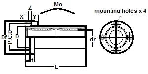 SMF13GWUUE NB 13mm Slide Bush Miniature Linear Motion Bearing