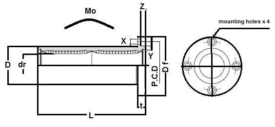 SMSF16UU 16mm Slide Bush Bushings Miniature Motion Linear Bearing