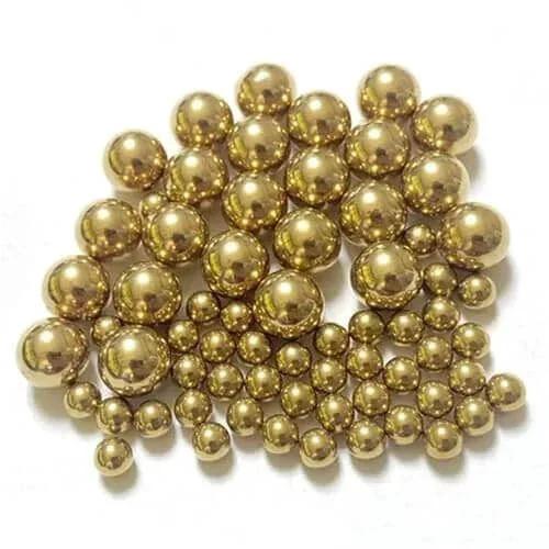 4.763mm-300pcs Solid Copper Balls High Precision 0.9mm-45mm Industrial-Grade Solid Precision Copper Balls Small Metal Balls Corrosion-Resistant