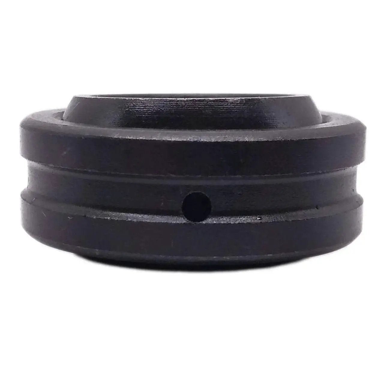 Compact spherical bushing plain bearing 20x35x16 mm for guiding shafts in automation setups, side view