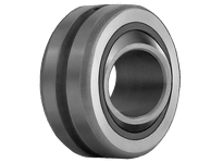 Single insert-type spherical bushing pillow-style, lubrication-type sealed ball bearing for linear slide units and machinery, high carbon steel