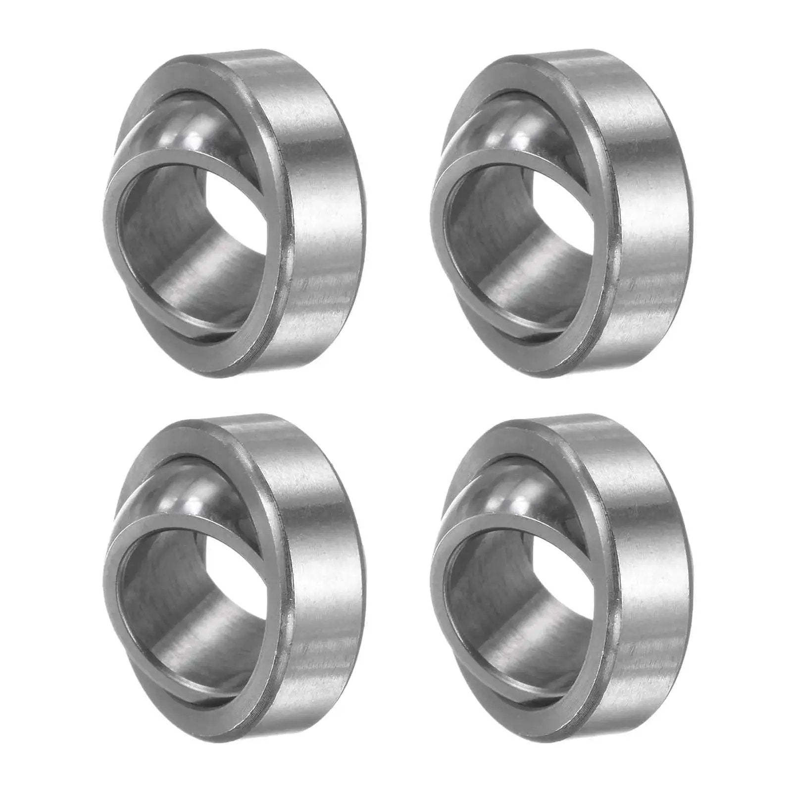 Spherical Plain Bearing 11.8 By 22 By 10 Mm Self Lubricated Chrome Steel Two Pack for hydraulic cylinders and steering linkages.