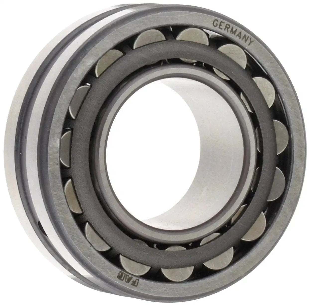 Two Row Spherical Roller Bearing 22310E1K E1 C3 with 50mm bore, high radial load capacity, visible close-up