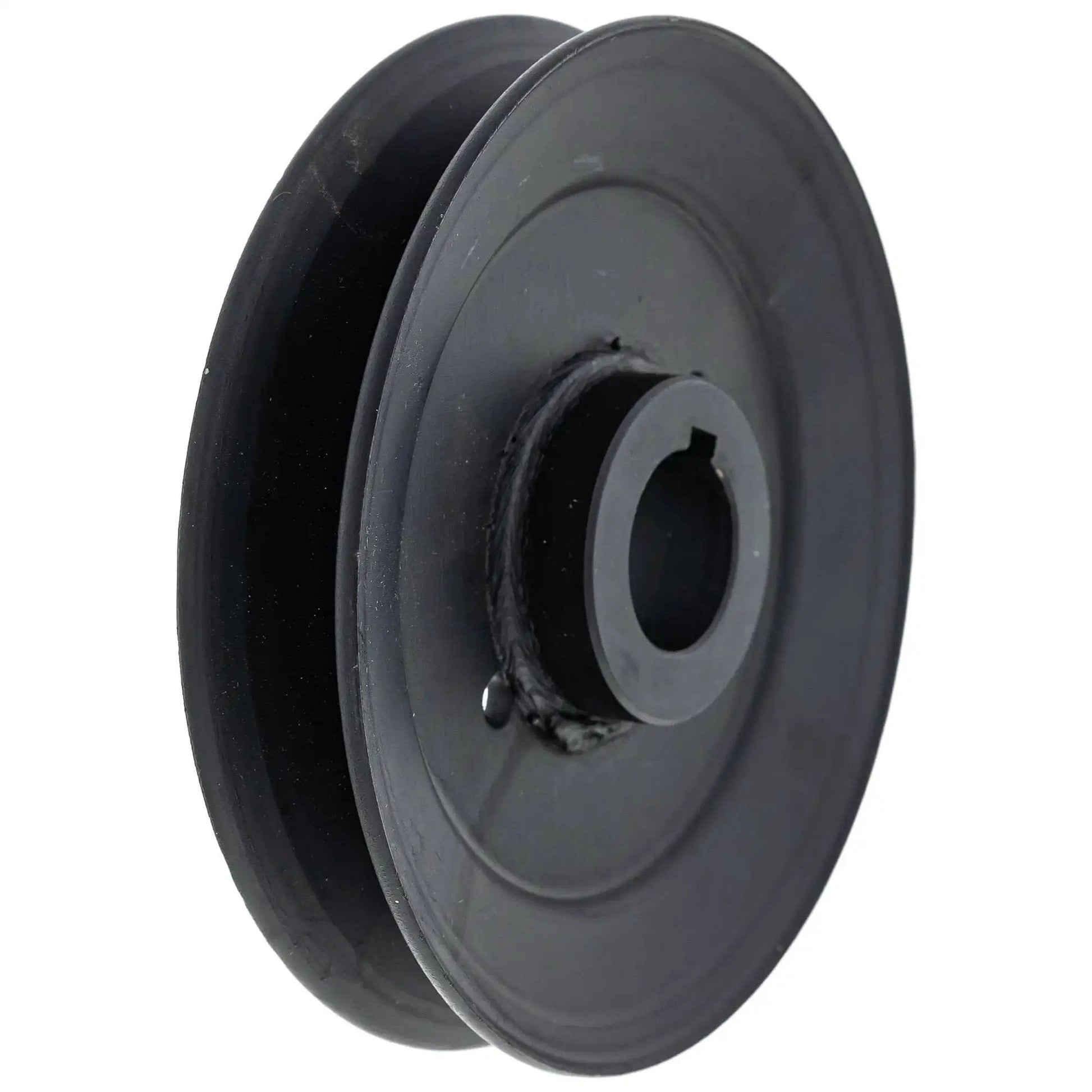 Spindle Sheave 5.00 OD And 1.00 ID OEM Replacement Part 00191800, side view for lawn mower drive belt system, Ariens OEM