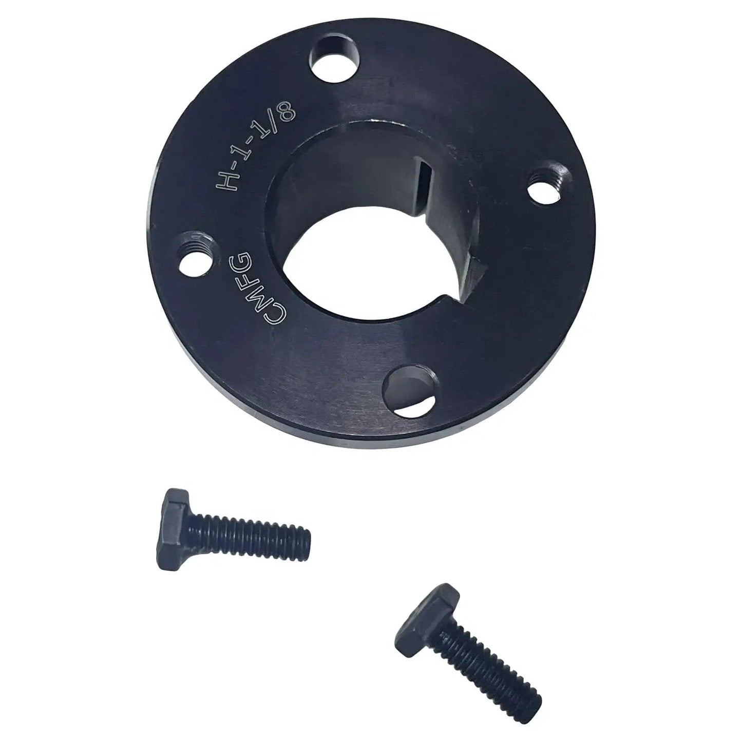 Split Taper Bushing for Pulleys H Style One And One Eighth Inch Bore CMFG STB Cast Steel with screws
