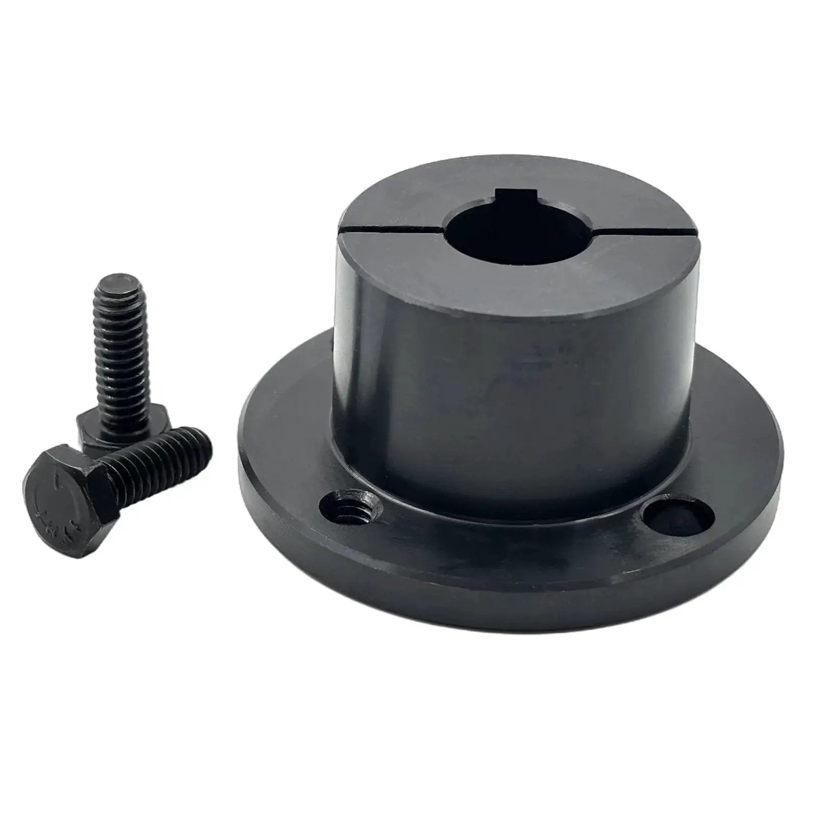 Heavy Duty H Style 5/8 Inch Split Taper Bushing For Pulleys And Sheaves, Carbon Steel Locking Bushing With Fixed Bore, 3/16 X 3/32 Keyseat