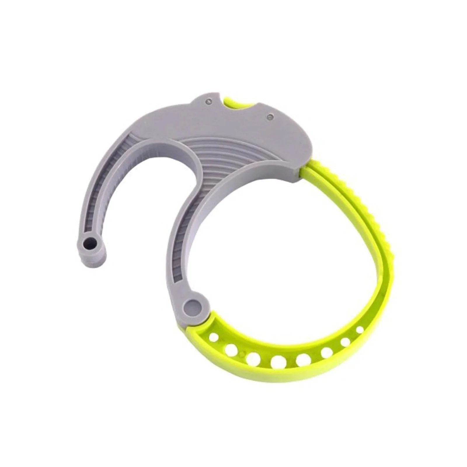 Spring Ratchet Cable And Hose Clamp Organizer With Spring Loaded Wrap System, ABS material, side view