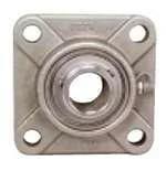 SSUCF-202-15mm Stainless Steel Flange 4-Bolt 15mm Bore Mounted Bearing