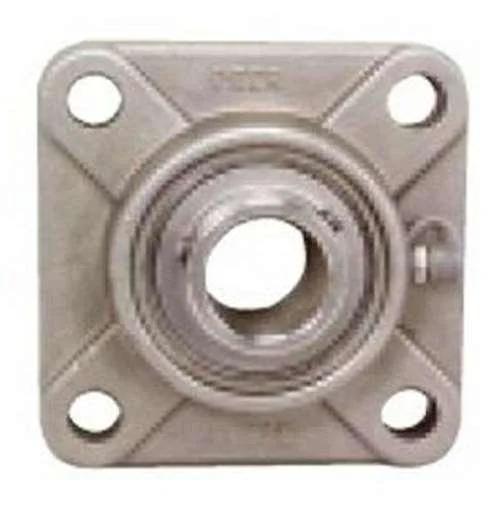 SSUCF207-20 Stainless Steel Flange 4-Bolt 1 1/4 Bore Mounted Bearing
