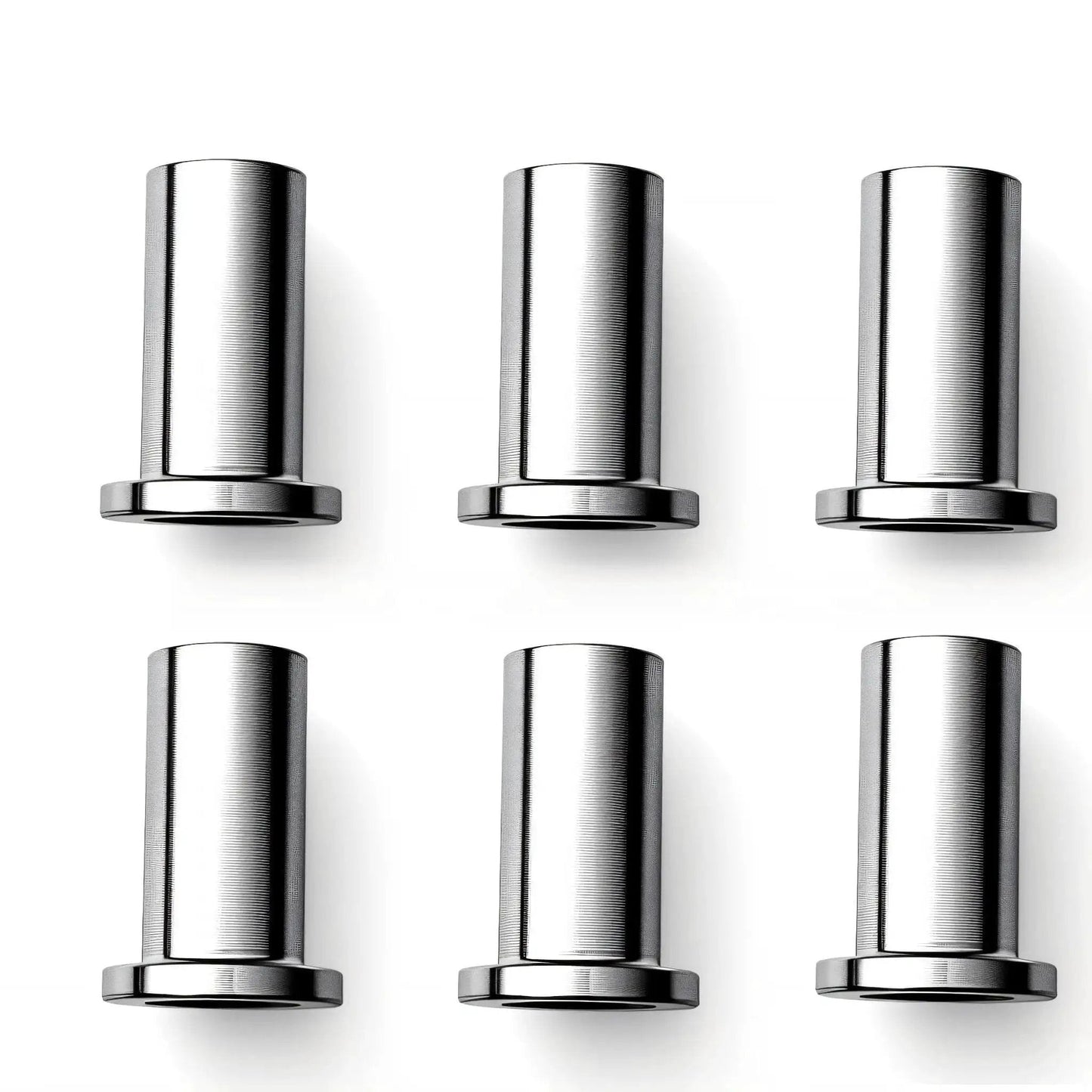 Six Pack 3220 Bearing Sleeves Replacement For Beverage Dispensers, stainless steel sleeves for smooth operation and longevity