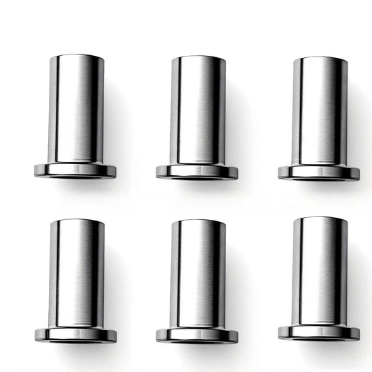 Six Pack 3220 Bearing Sleeves Replacement For Beverage Dispensers, stainless steel sleeves for smooth operation and longevity