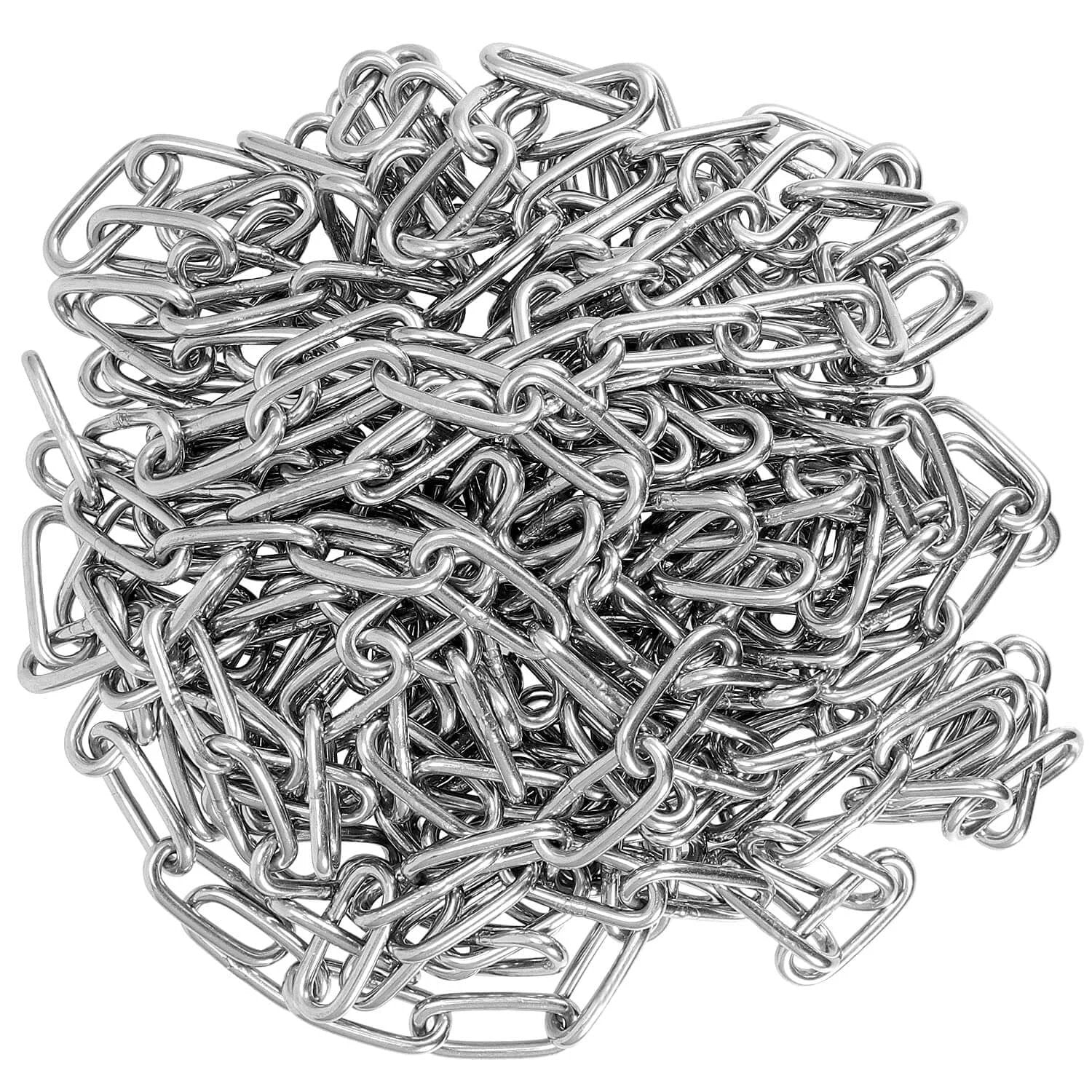 5/32 Inch 26 Ft Heavy Duty Stainless Steel Chain, Rustproof Swing Chain for Pulling, Towing, Anchoring, Camping, 330 lbs Max Load