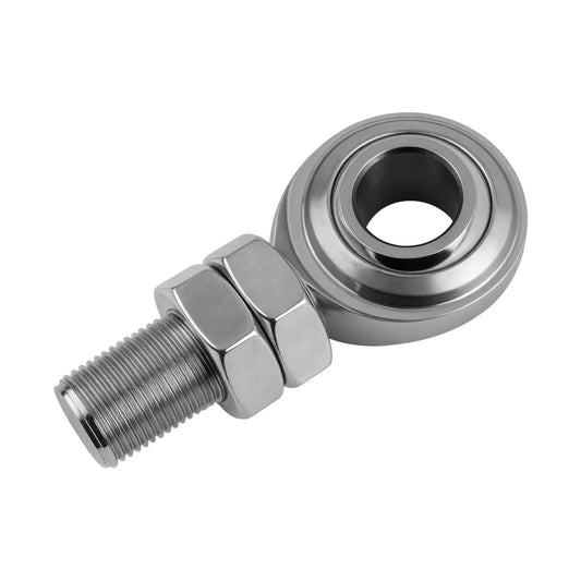 Stainless Steel 3/4-16 Rod End Bearing with Dual Nuts, part of 3/4 Heim Joint Steering Shaft Kit with Right Hand Thread for vehicle control
