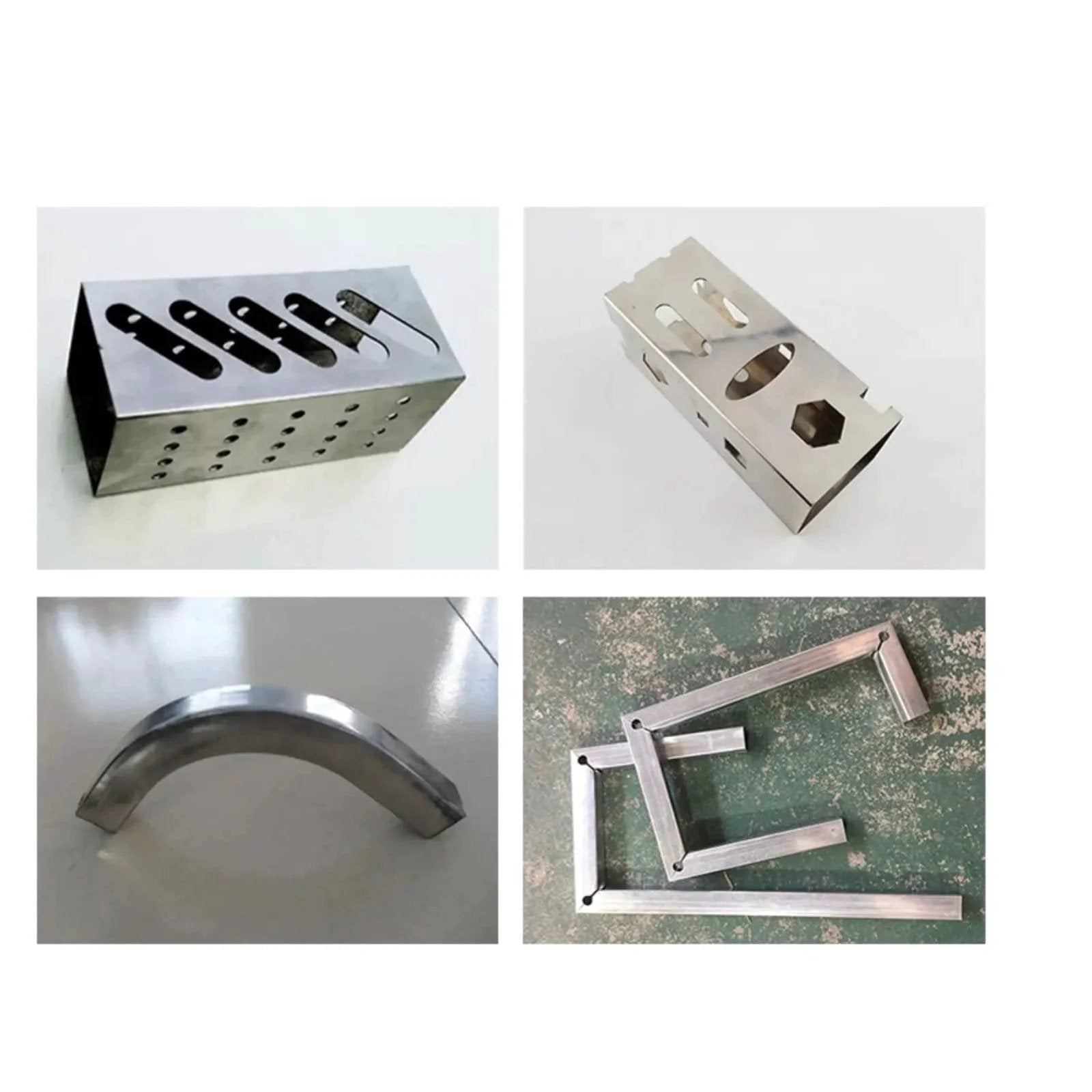 Various 304 Grade Stainless Steel Square Tubing pieces for frames, rails, DIY projects, and industrial applications, polished finish