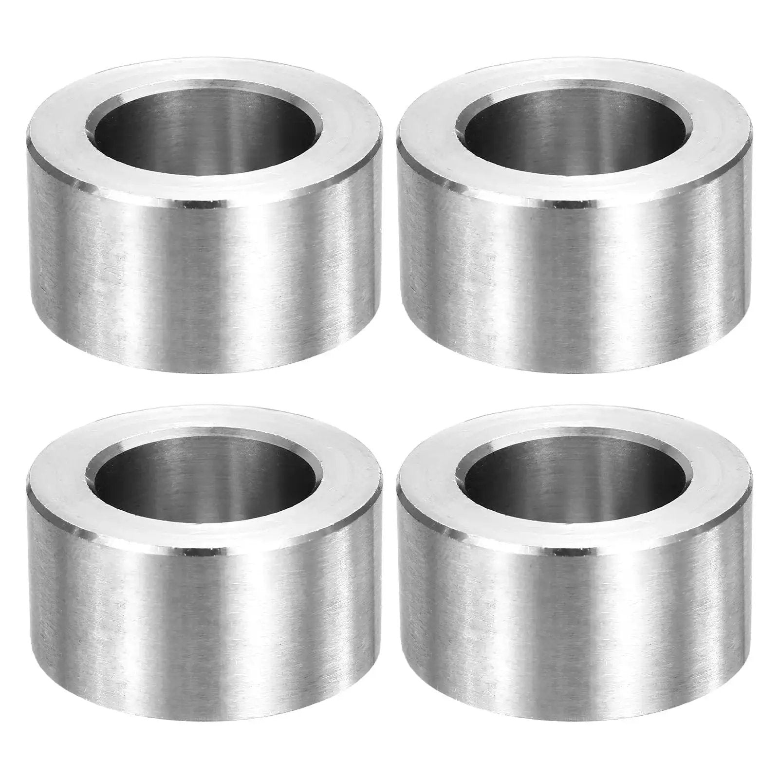 Set Of Four M16 Stainless Steel Spacers Unthreaded Round Standoff Bushings 16mm ID 26mm OD 12mm Length Ideal For Electronics Motor Repair