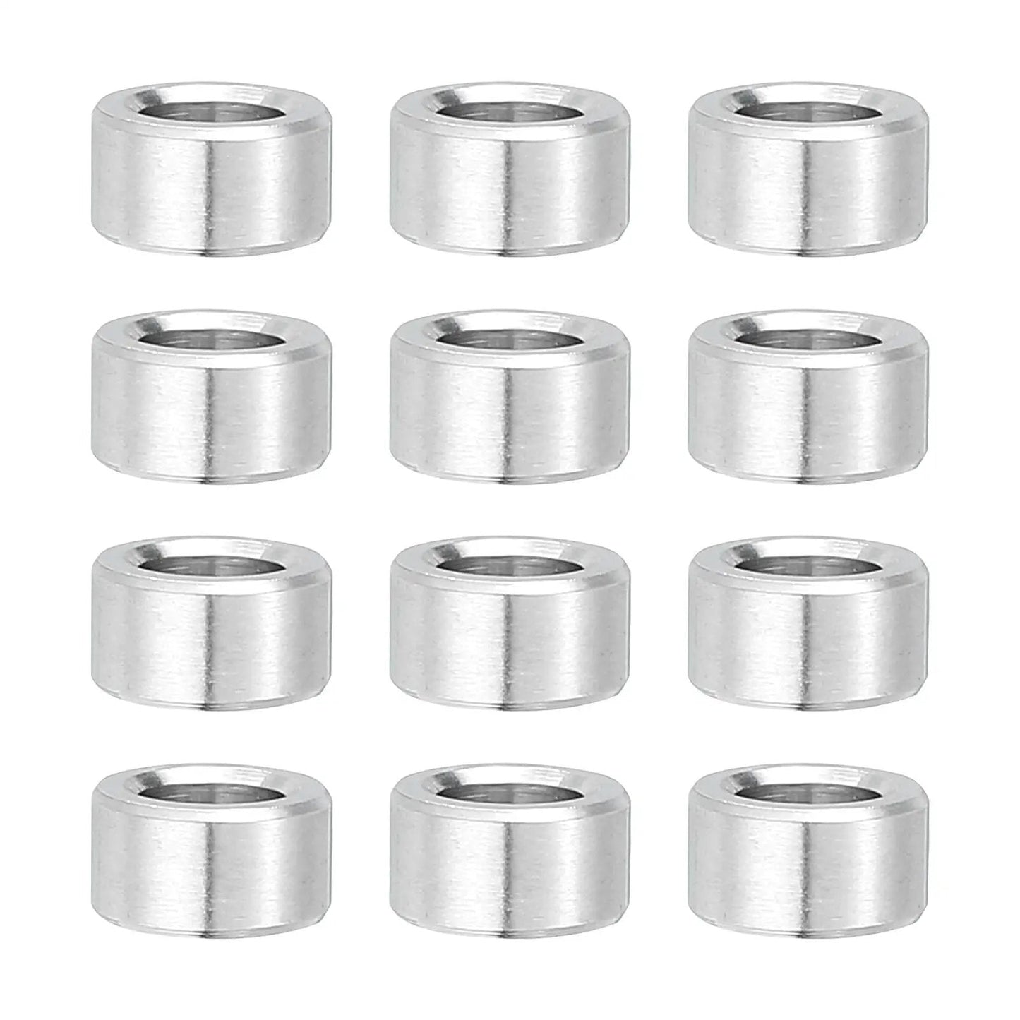 Stainless Steel M8 Spacers Set 8mm ID x 12mm OD x 5mm Long Round Bushing Standoffs For 5 16 Inch Screws Bolts Nuts 12 Pieces Made From 304 Grade Stainless
