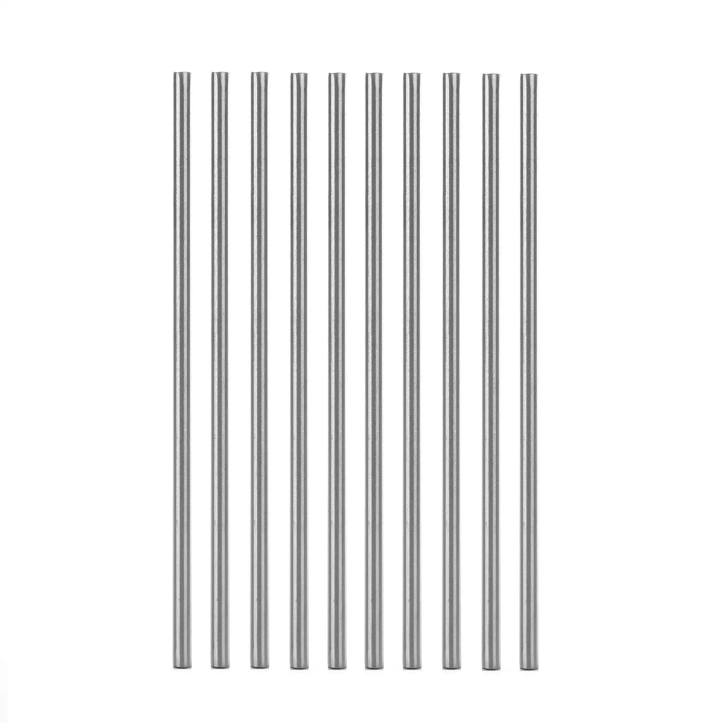 Sturdy 10 Piece 304 Stainless Steel Round Rod Set 100 By 4 Mm For DIY RC Cars Model Making And Pro Grade Precision Machined Hobbies Quality Silver Finish Eowpower