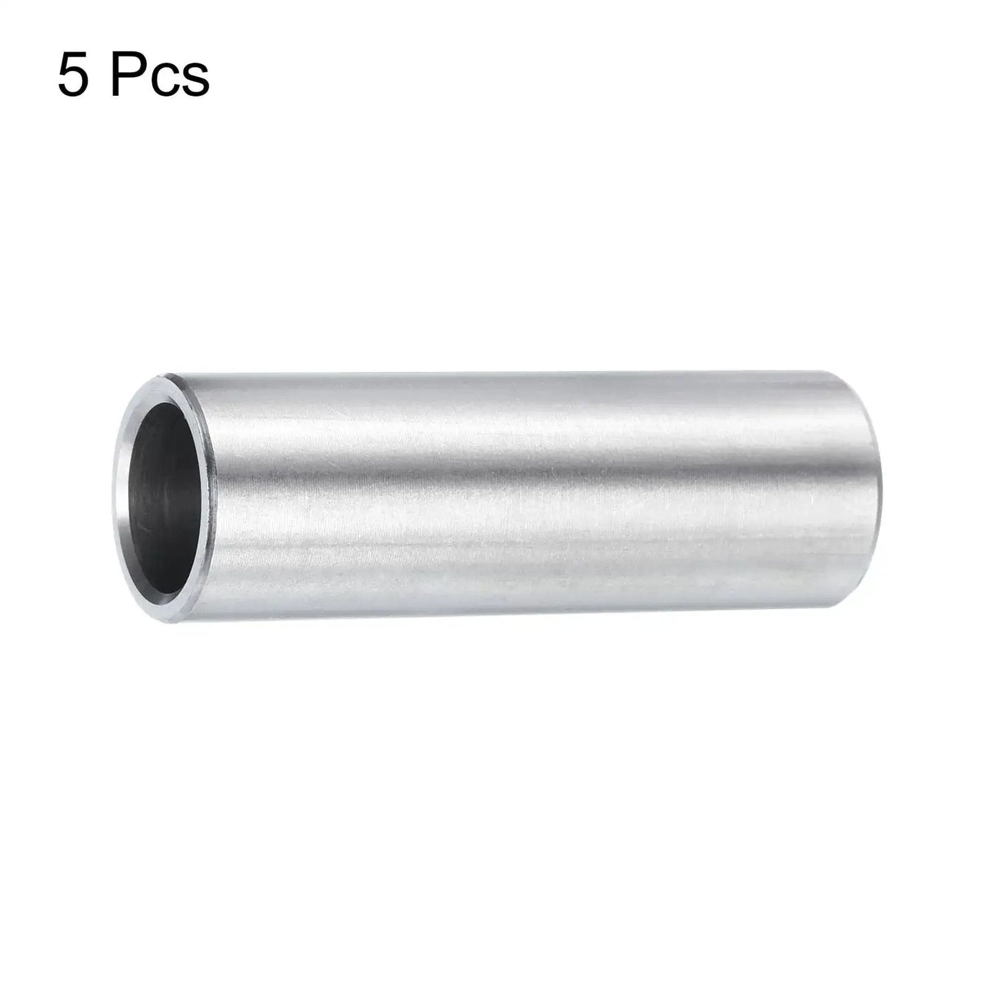 Heavy Duty Stainless Steel Spacer Set 3/8 Bore 1/2 OD 1-1/2 Inch Length For 3/8 Screws Bolts And Rods 304 Stainless Steel Plain Finish
