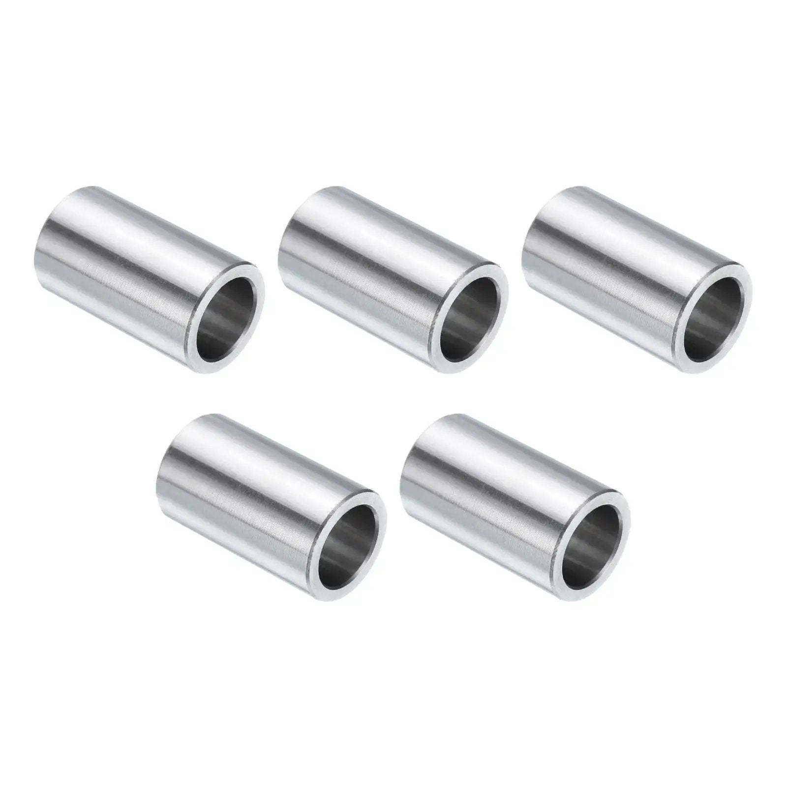 Stainless Steel Spacer 5/8 Bore 7/8 OD 1-1/2 Length, 304 Stainless Round Metal Standoff Bushing, Set Of 5