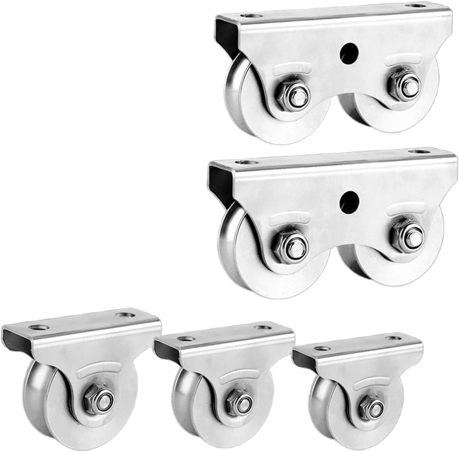 Pulley, Pulley Wheel, Pulley Wheel Clothes line Pulley U Groove Wheel Pulley Stainless Steel Pulley Block for Wire Rope
