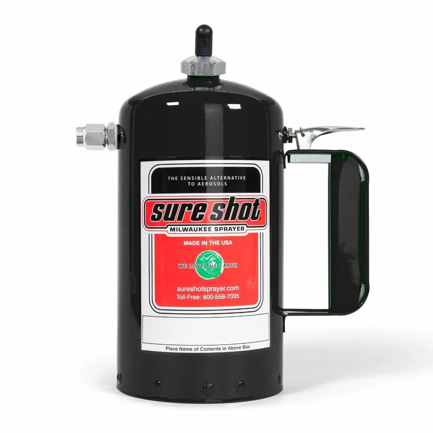 Heavy Duty Refillable 32oz Pressurized Sprayer For Oil Solvent Degreasers And Lubricants With Adjustable Nozzles A Durable Steel Canister