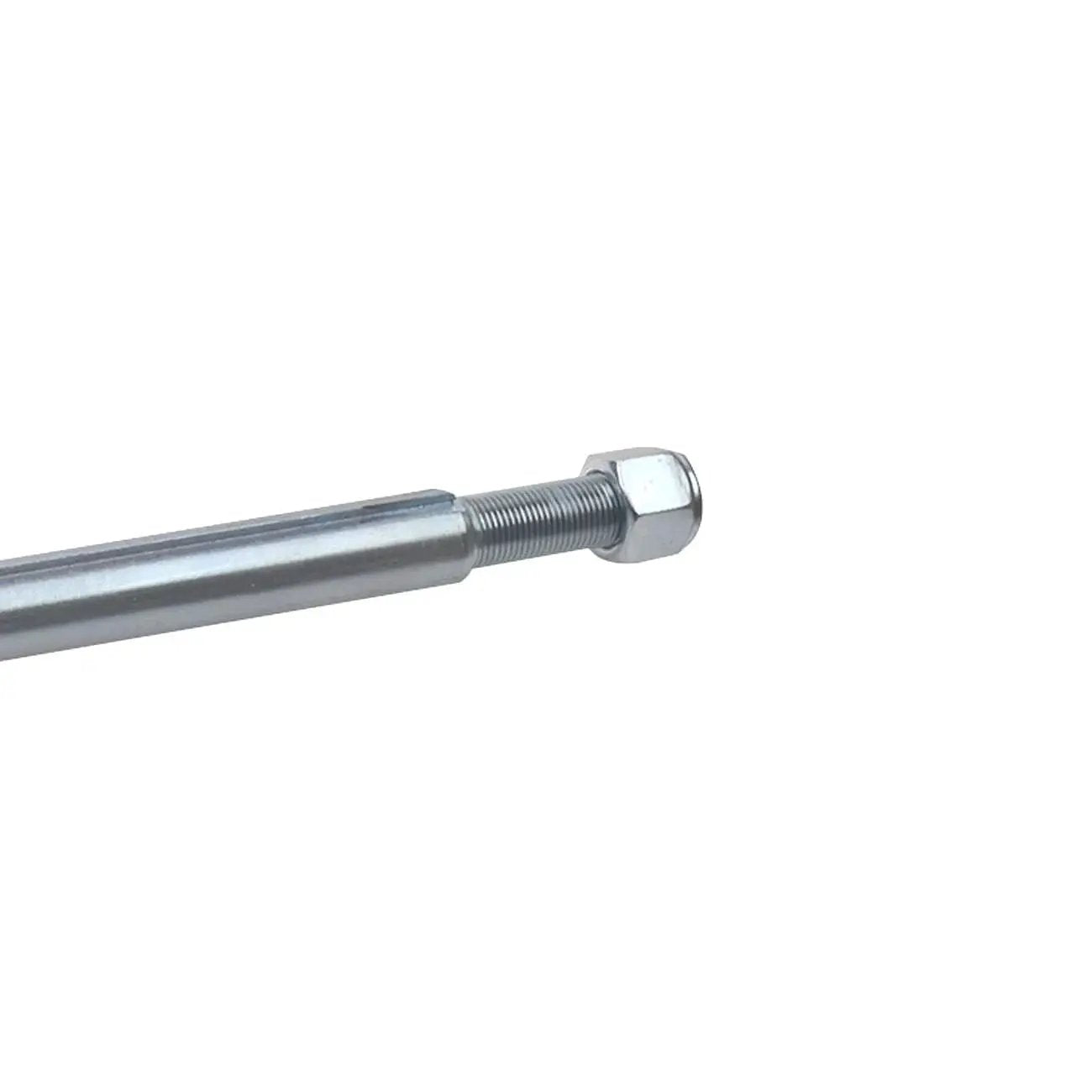 Beefed Up Heavy Duty 1 Inch Diameter 40 Inch Steel Axle Rod With 1 To 3/4 Inch Step Down 3/4-16 Fine Thread And 1/4 Inch Keyway