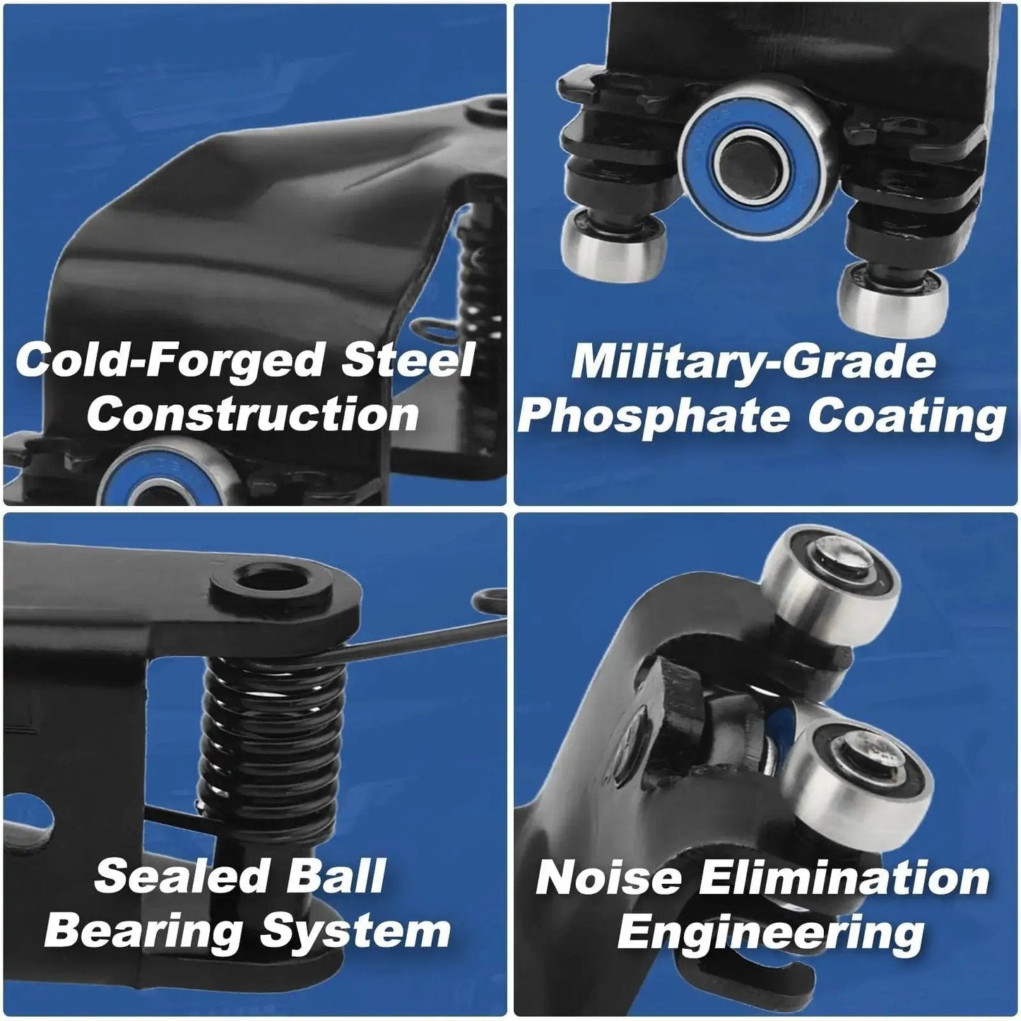 All Metal Sliding Door Rollers Replacement Set For Odyssey 2005 To 2010 Ex Ex L Touring Left And Right 72561 SHJ A21
