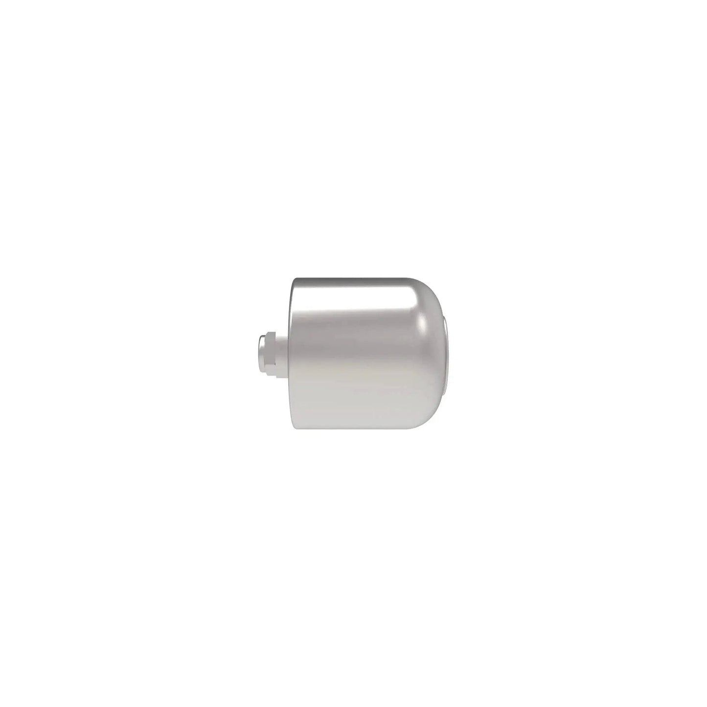 Side view of Heavy Duty Steel Seam Roller With 2 Inch By 2 Inch Radius End For Construction Use Built Tough With Enclosed Bearings, Everhard.