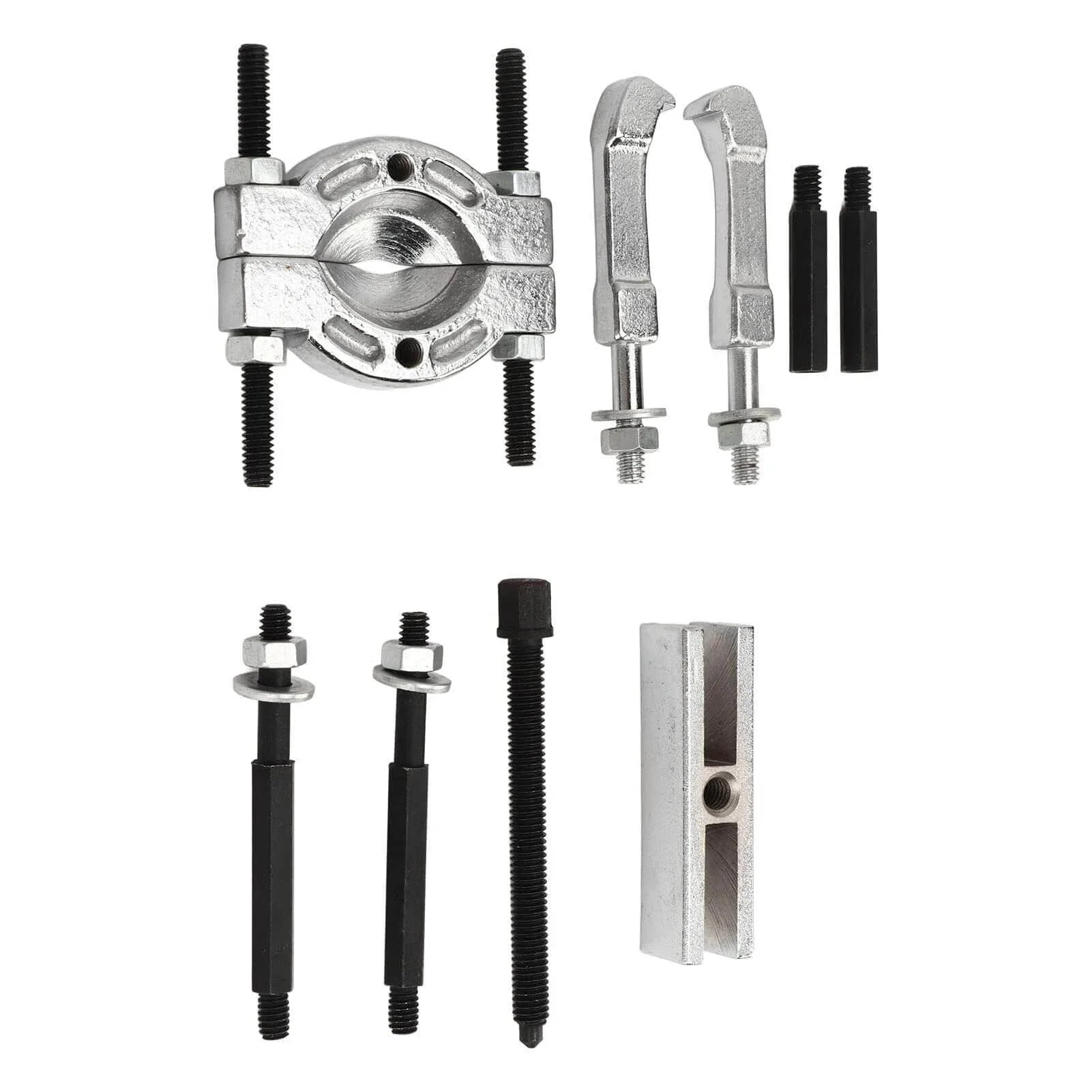 9 Piece Steel Separator Puller Tool Kit Bearing Removal Tool Set High Strength Auto Repair Remover components