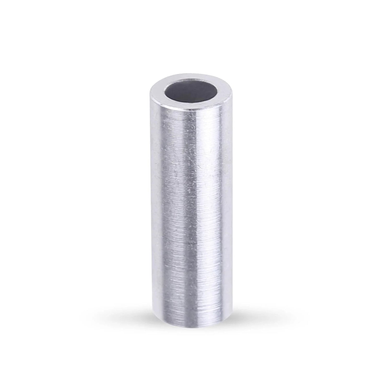 10 Pack Steel Spacers 3/8 Inch Inner Diameter 1/2 Inch Outer Diameter 1-1/2 Inch Length Round Bushing Screw Standoff Spacer