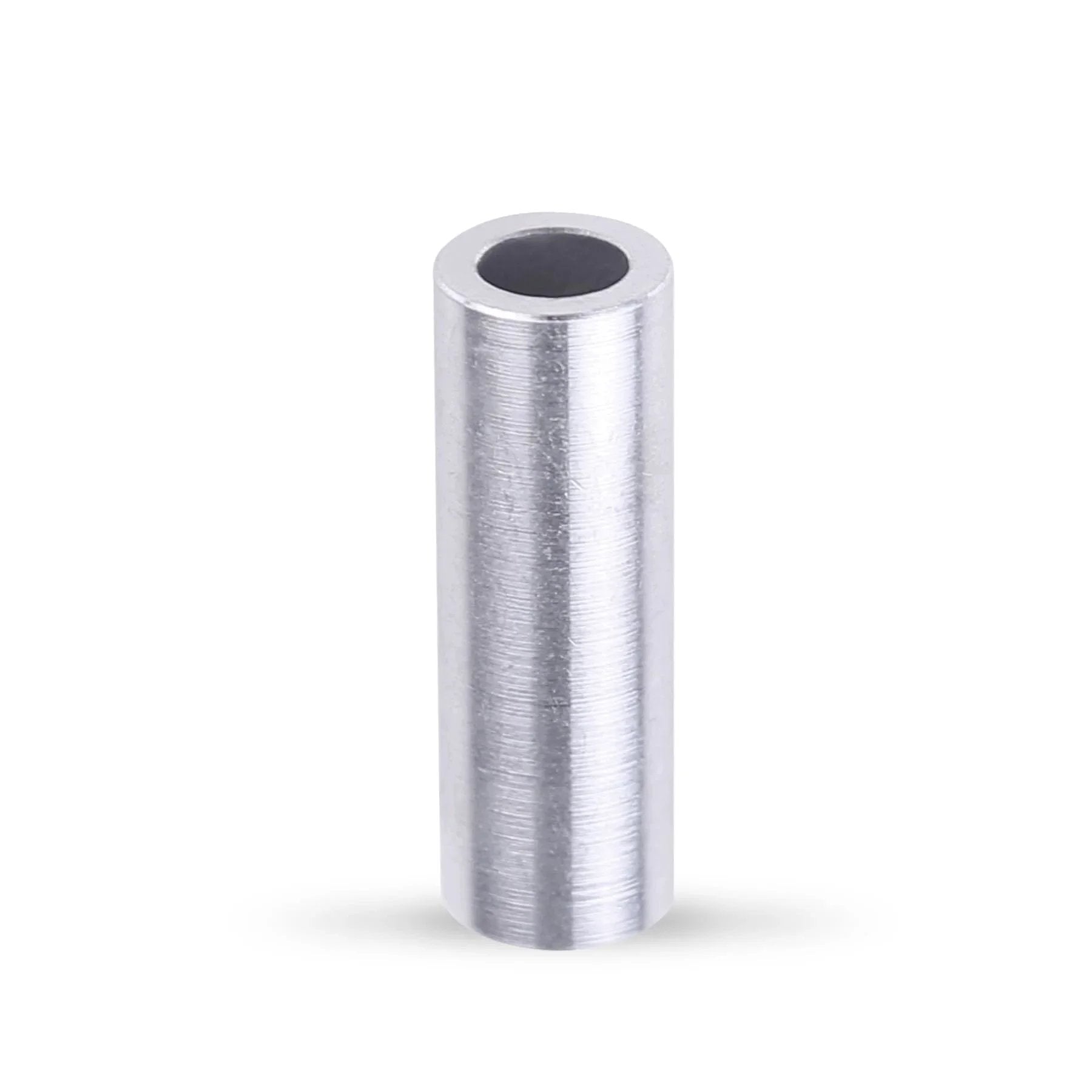 10 Pack Steel Spacers 3/8 Inch Inner Diameter 1/2 Inch Outer Diameter 1-1/2 Inch Length Round Bushing Screw Standoff Spacer