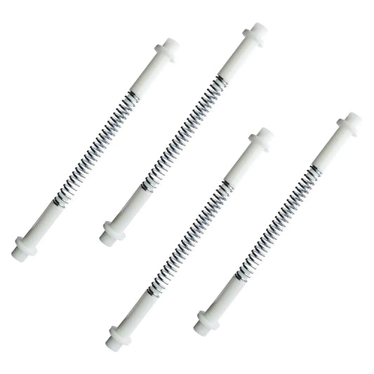 K 5131 Steel And Nylon Storm Door Hinge Pin Kit 4 Sets Including 8 Nylon Hinge Pins 8 Bushing Caps And 4 Steel Springs Compatible With Croft