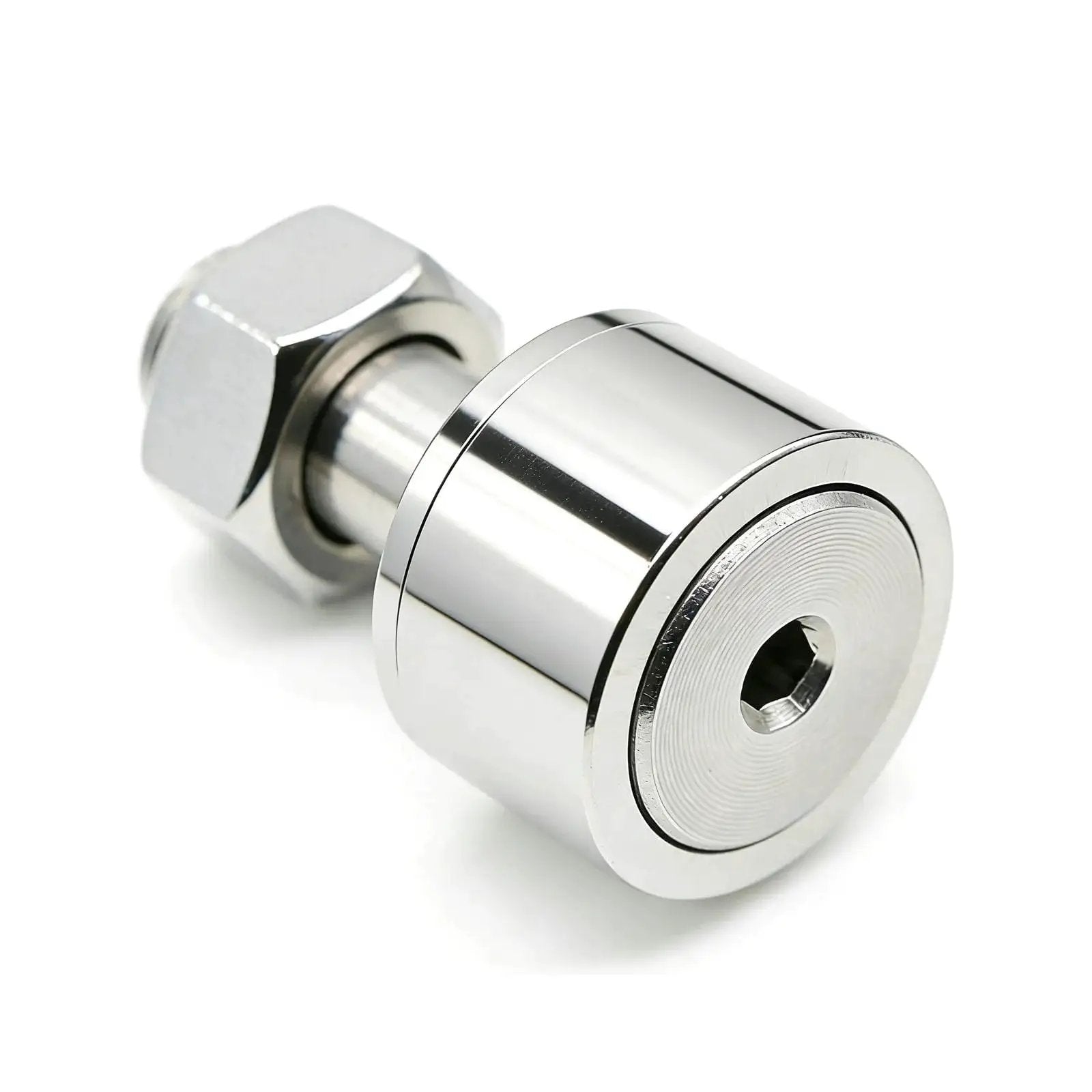 Cam Follower Needle Roller Bearing In SUS304 Stainless Steel, KR13 CF5, M5X13X23mm with M5X0.8mm Thread, high corrosion resistance
