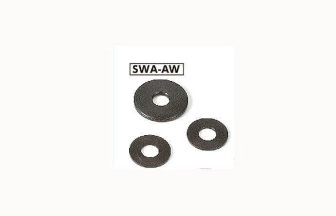 SWA-6-20-5-AW NBK Adjust Metal Washer - Steel NBK Adjust Metal Washer - Steel - Ferrosoferric Oxide Film 10-Pack Washer Made in Japan