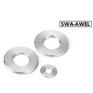 SWA-6-20-5-AWEL NBK Adjust Metal Washer - Steel - Electroless Nickel Plating Made in Japan