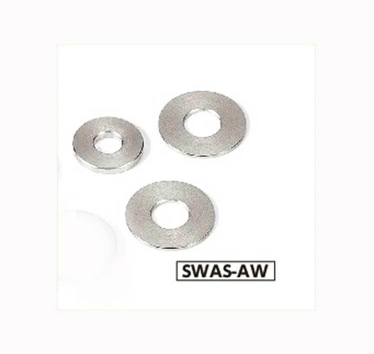 10-Pack SWAS-6-20-5-AW NBK Stainless Steel Adjust Metal Washer -Made in Japan-