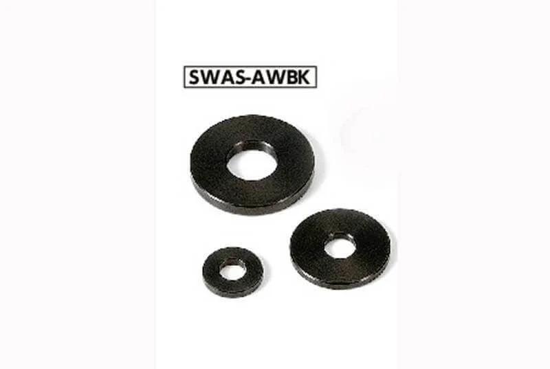 SWAS-6-20-5-AWBK NBK Stainless Steel Black Adjust Metal Washer -Made in Japan-Pack of One