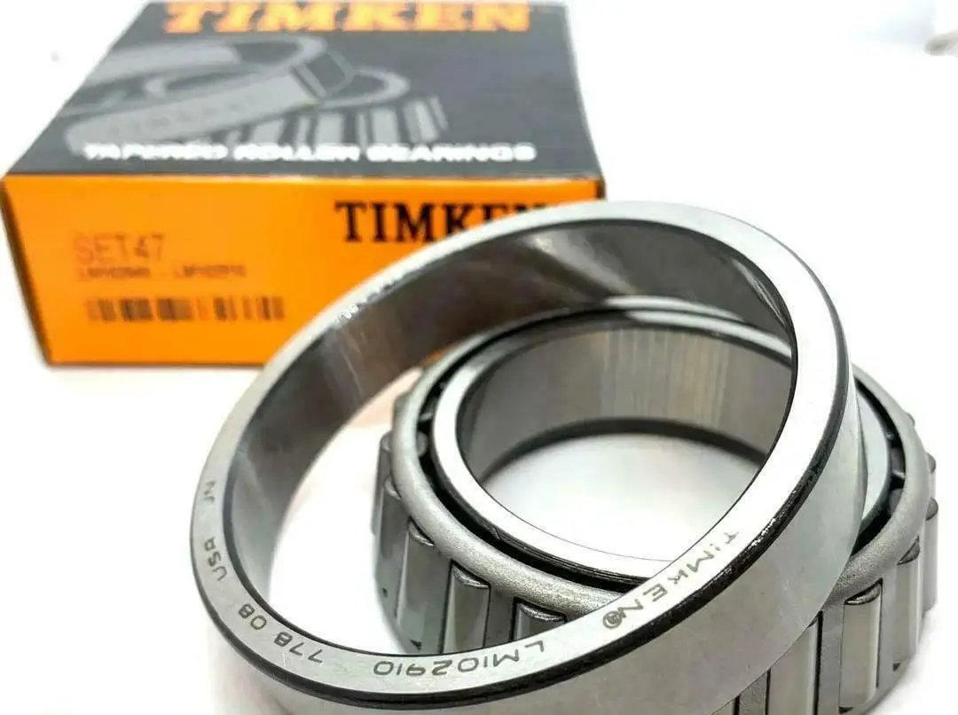 Premium Taper Roller Bearing Set 47 For Industrial Equipment 45.24x73.43x19.56 Made In USA with Timken box