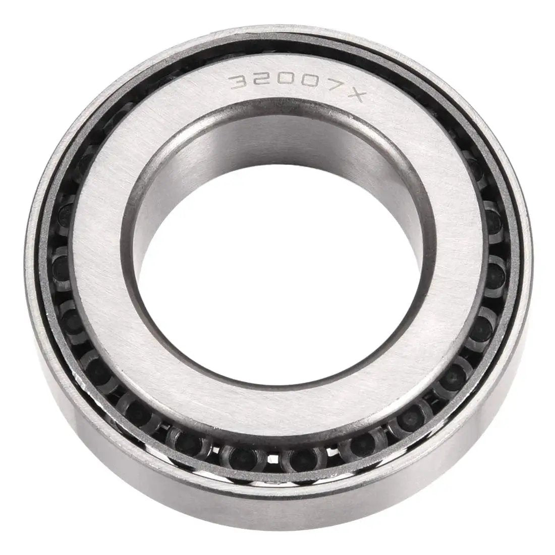 Tapered Roller Bearing Cone and Cup Set 32007X 35mm Bore 62mm Outer Diameter 18mm Width Single Row For Precision Rotation