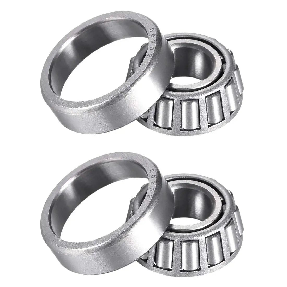 Heavy Duty Tapered Roller Bearing Cone With Cup Set for Freight Trailers 15mm Inner Diameter 35mm Outer Diameter 12mm Thickness 16000 RPM Rated
