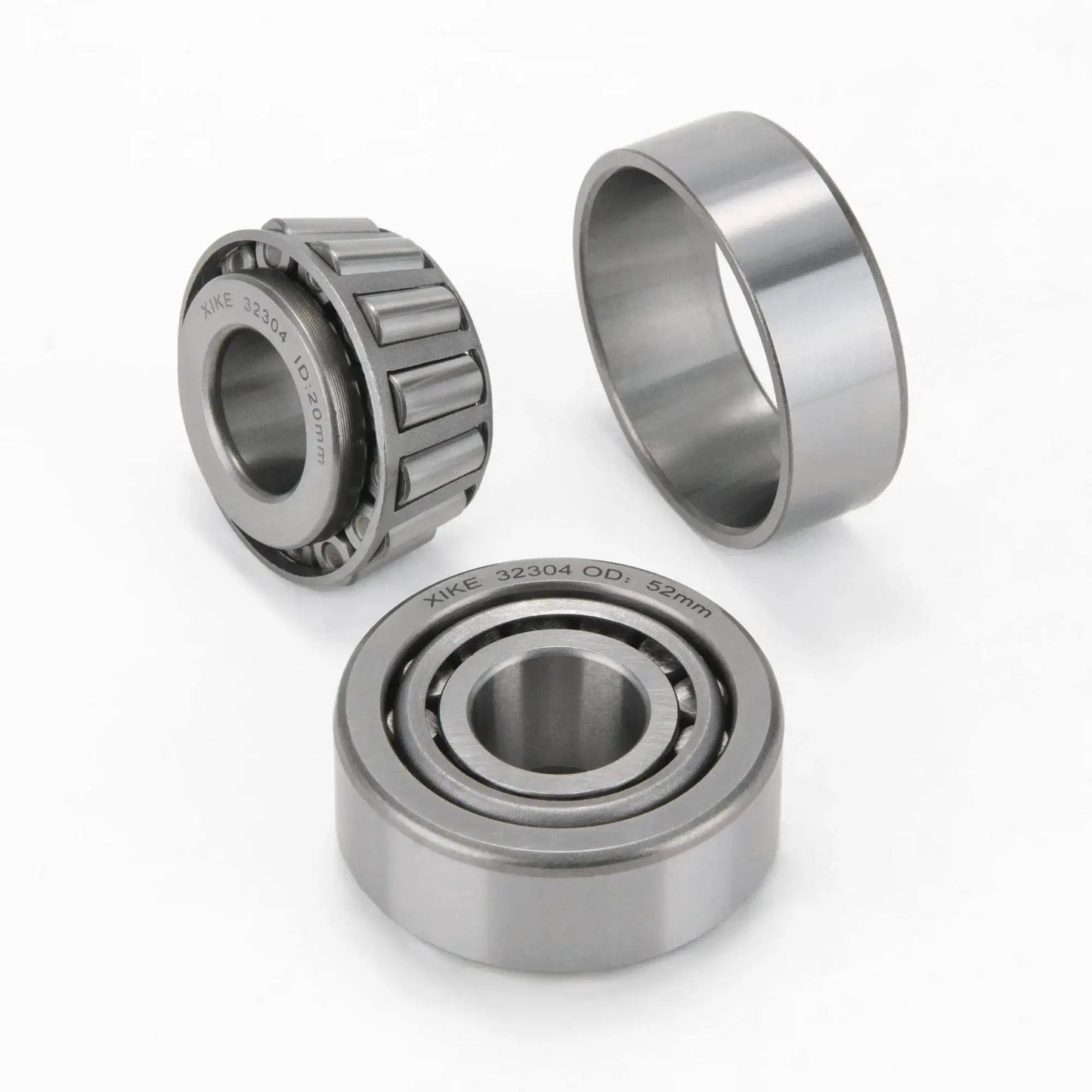2 Pcs 32304 Tapered Roller Bearings Cone And Cup Set 20x52x22.25mm heavy duty chrome steel for ATV auto truck wheels