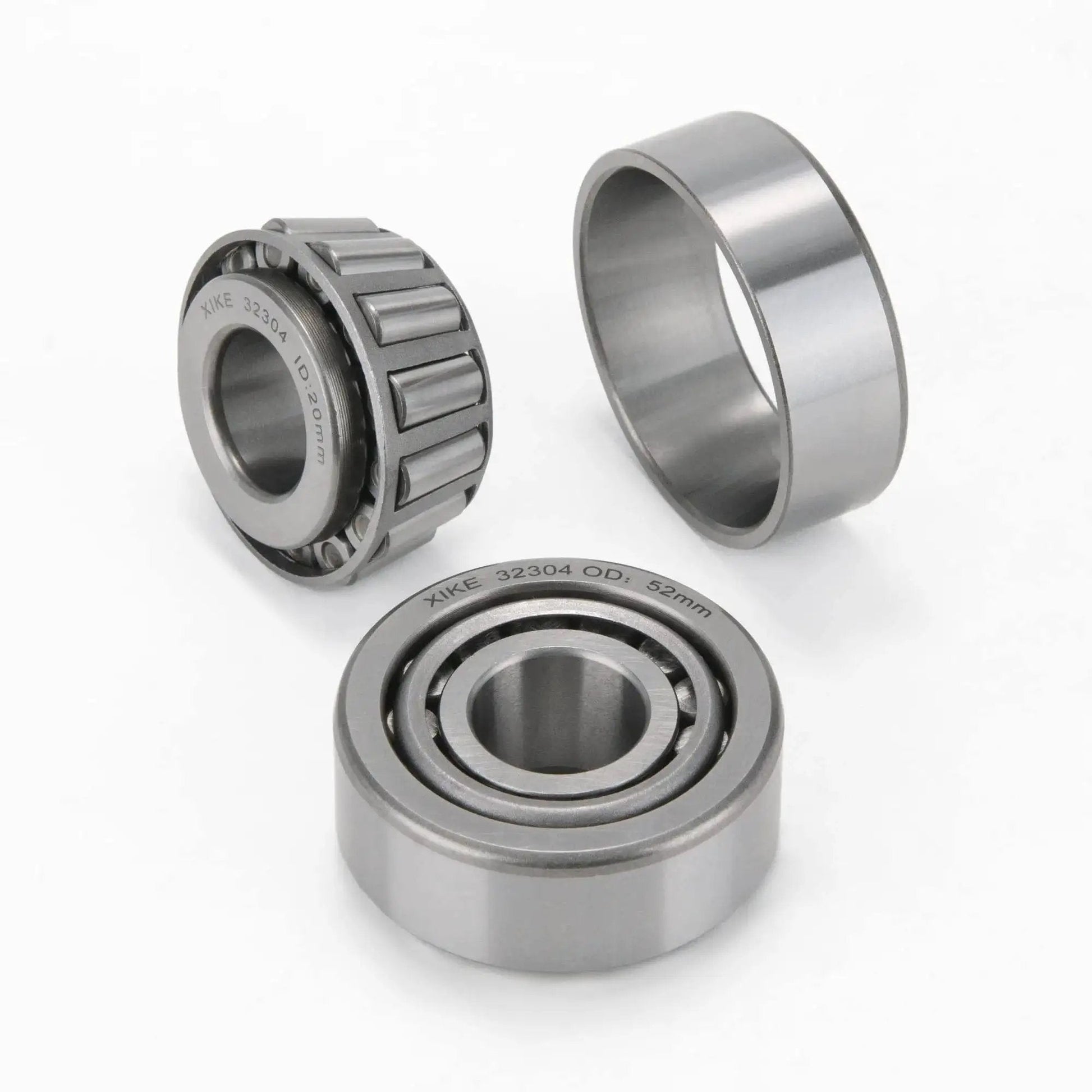 2 Pcs 32304 Tapered Roller Bearings Cone And Cup Set 20x52x22.25mm heavy duty chrome steel for ATV auto truck wheels