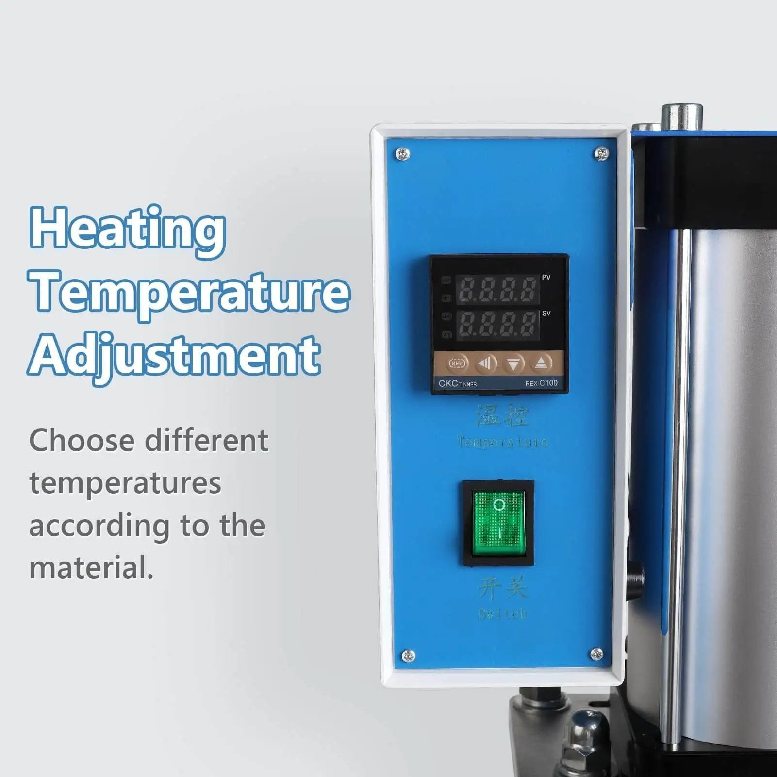 Vertical Injection Molding Machine For Small Batches ICZW Semi Automatic control panel with temperature adjustment