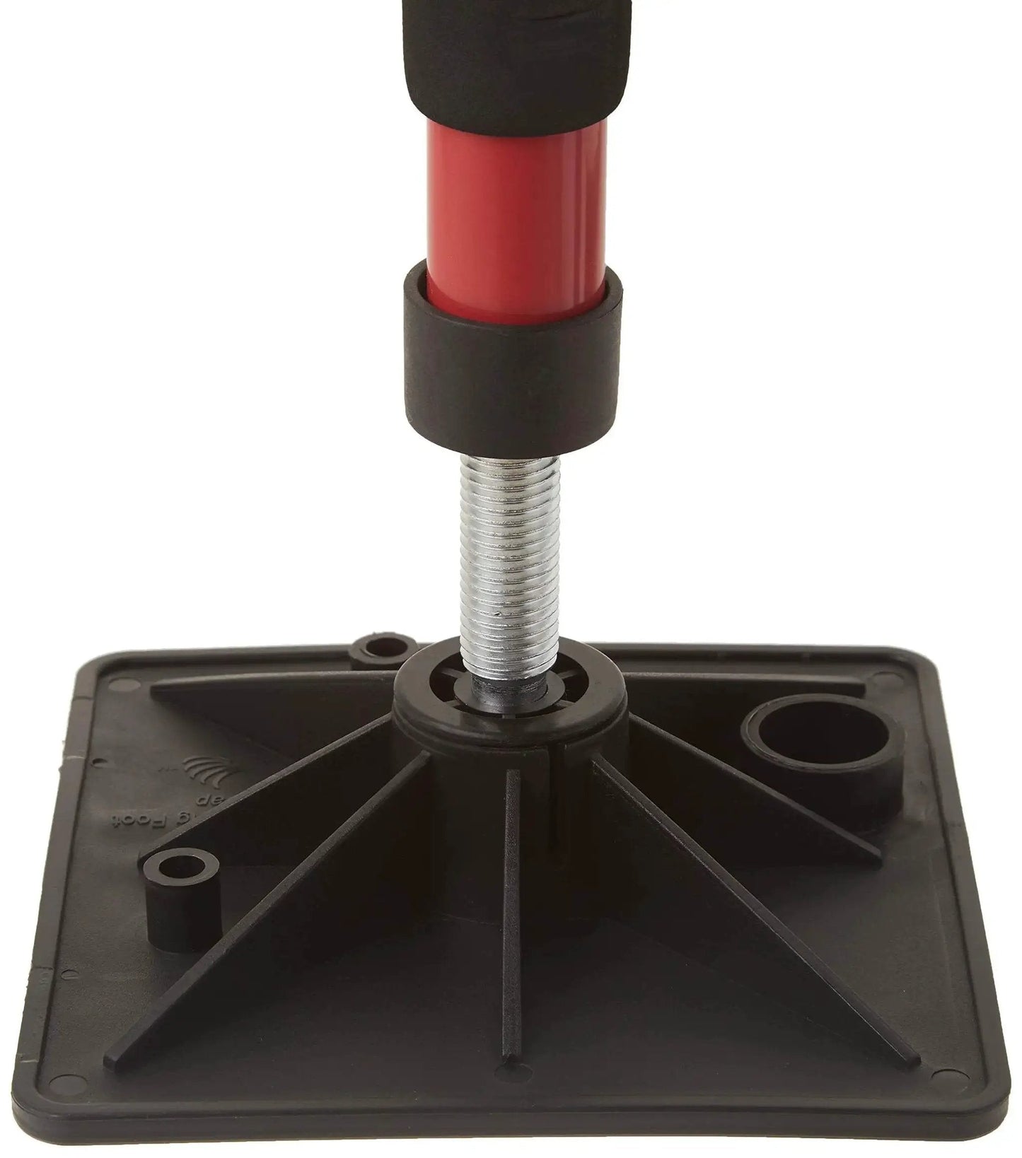 Base of Two Pack Little Hand HD Third Hand Cabinet Support System for home renovations with rubber multicolor clamp.